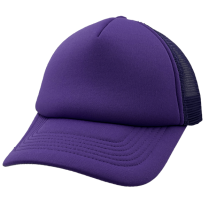Purple Big Size (59-63cm) Trucker Cap (Plain)